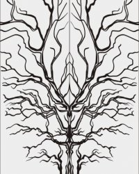 Пескоструйный рисунок Дерево 61
